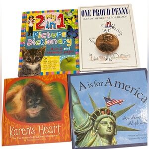 Assorted Children’s Books- Great Condition- 4pcs